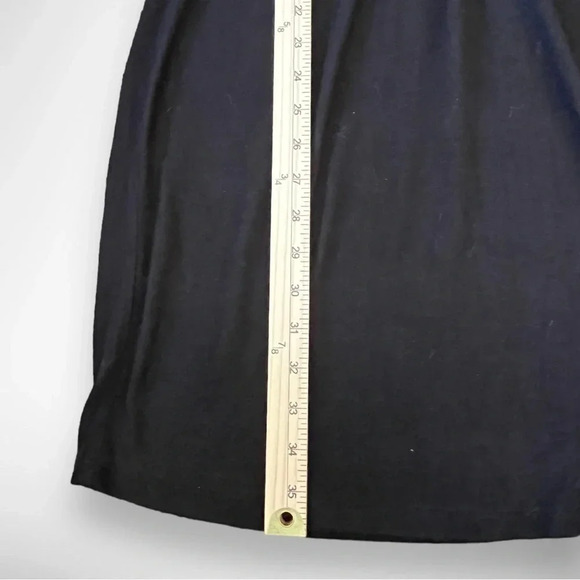 BY & BY Women's Black Long Sleeve Knit Dress With Tie Waist Medium | NWT‎ - Picture 10 of 12